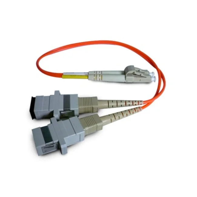 Enson CONV FIBRA SC-LC adaptador de fibra óptica LC/SC Gris, Naranja