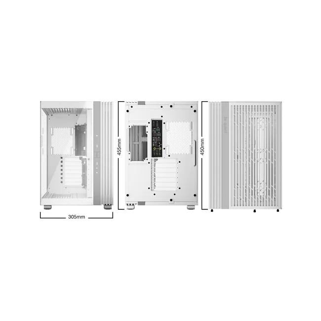 be quiet! LIGHT BASE 600 DX White Midi Tower Blanco image 4
