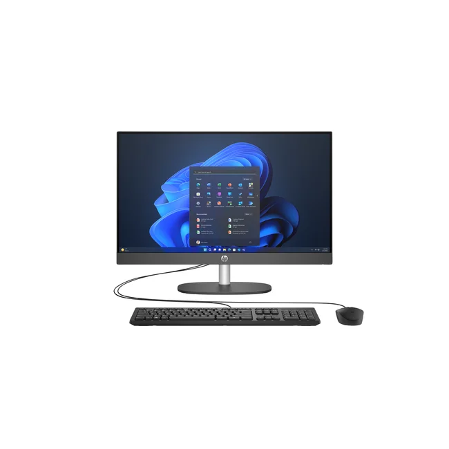 HP ProOne 240 G10 Desktop PC Intel Core Ultra 5 125U 60.5 cm (23.8") 1920 x 1080 Pixeles 8 GB DDR5-SDRAM 512 GB SSD Windows 11 Home Wi-Fi 6 (802.11ax) Gris