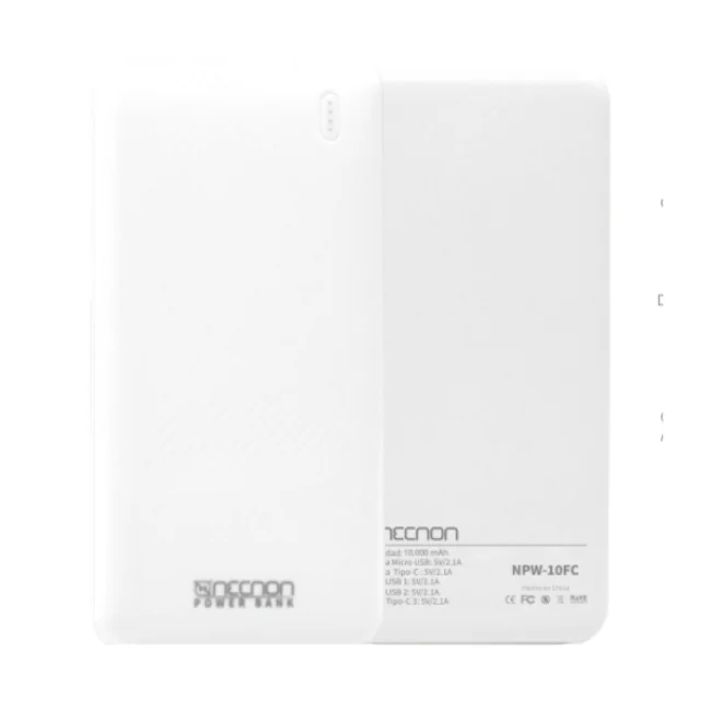 Necnon NPW-10FC Polímero de litio 10000 mAh Negro