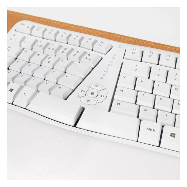 Acteck Creator Virtuos Fitt MK770 teclado Ratón incluido RF inalámbrico Español Blanco image 16