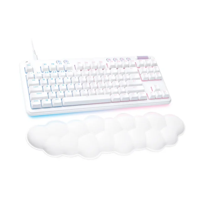 Logitech G G713 teclado USB QWERTY Inglés Blanco
