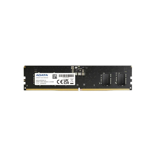 ADATA AD5U48008G-S módulo de memoria 8 GB 1 x 8 GB DDR5 288-pin DIMM ECC