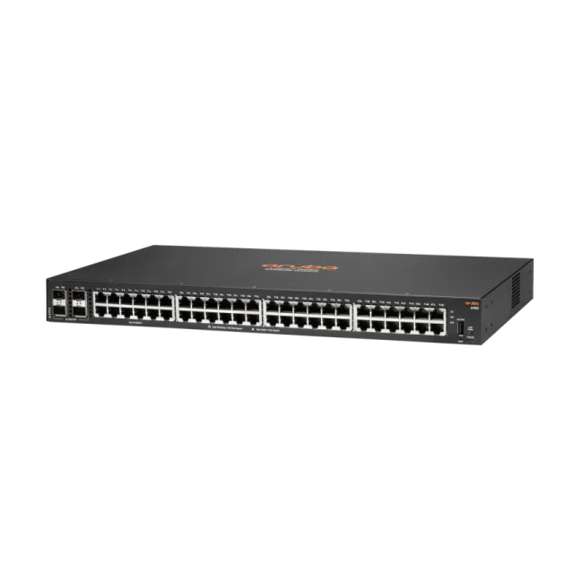 Aruba 6100 48G 4SFP+ Gestionado L3 Gigabit Ethernet (10/100/1000) 1U Negro image 5
