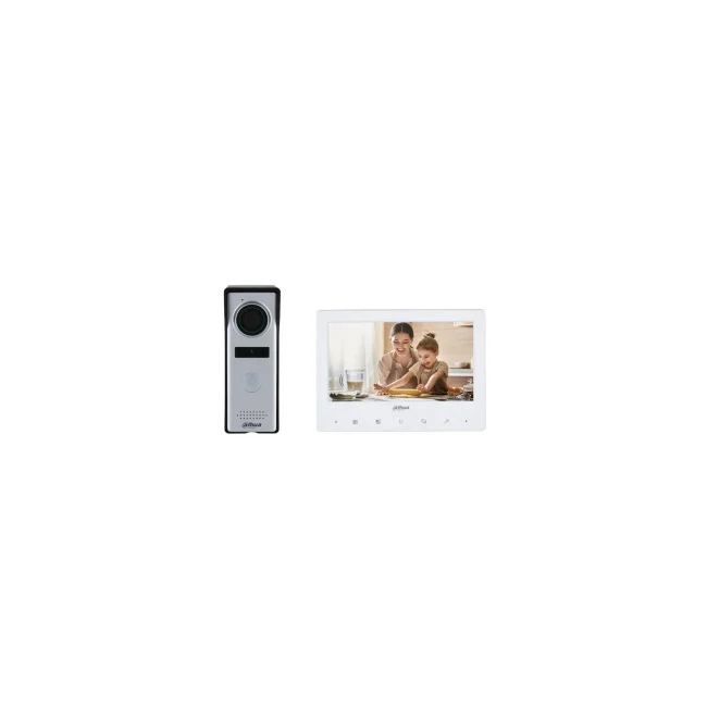 Dahua Technology DHI-KTA02 sistema de intercomunicación de video 1.3 MP 17.8 cm (7") Blanco image 2