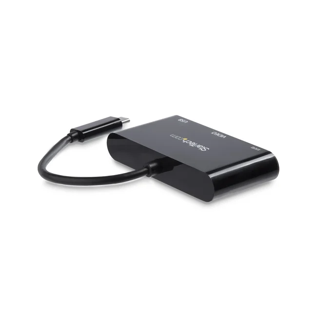 StarTech.com Adaptador Multifunción USB-C a VGA con Entrega de Potencia (Power Delivery) y Puerto USB-A image 6