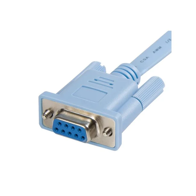 StarTech.com Cable 1.8m para Gestión de Router Consola Cisco RJ45 a Serial DB9 - Rollover - Macho a Hembra image 5
