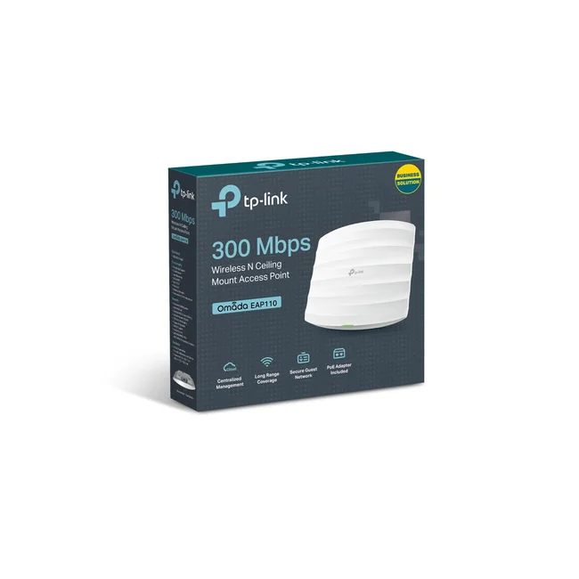 TP-Link EAP110 punto de acceso inalámbrico 300 Mbit/s Blanco Energía sobre Ethernet (PoE) image 13