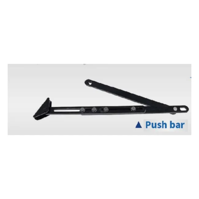 Axceze AX-PUSHBAR muelle para puertas Universal Cierre de puerta montado sobre la superficie (brazo normal) Negro image 4