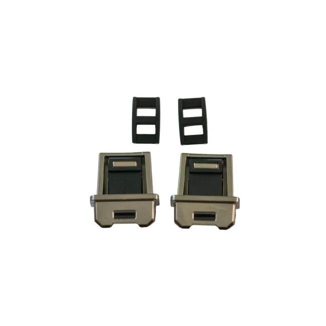 Zebra SG-ET6X-DCLIPS-01 accesorio para funda de tableta Clip de fijación Negro, Acero