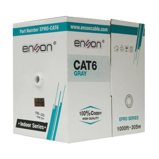 Enson EPRO-CAT6 cable de red Gris 305 m U/UTP (UTP) image 3