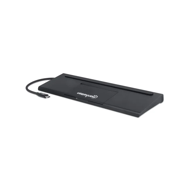 Manhattan Docking station de USB-C a 11 puertos, para tres monitores, con MST image 9