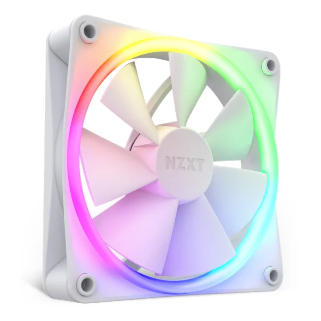 NZXT F120 RGB Triple Pack Gabinete de la computadora Ventilador 12 cm Blanco 3 pieza(s) image 2