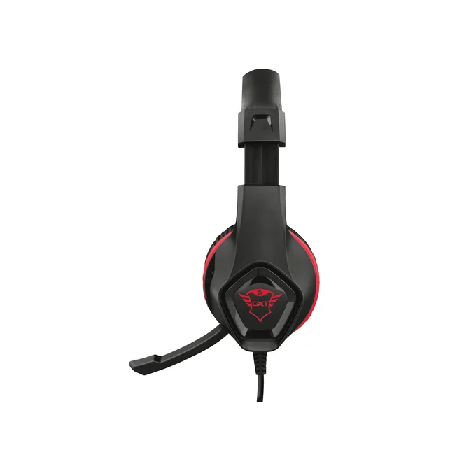Trust GXT 404R Rana Auriculares Alámbrico Diadema Juego Negro, Rojo image 5