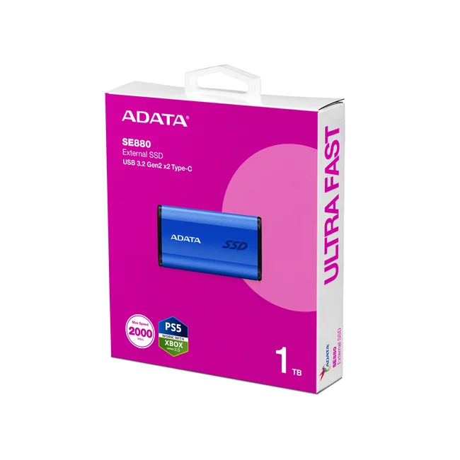 ADATA SE880 1 TB USB Tipo C 3.2 Gen 2 (3.1 Gen 2) Azul image 12