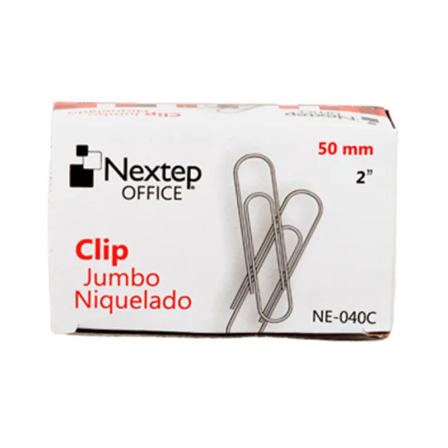 Nextep NE-040C sujetapapeles Metal, Acero niquelado 100 pieza(s) image 3