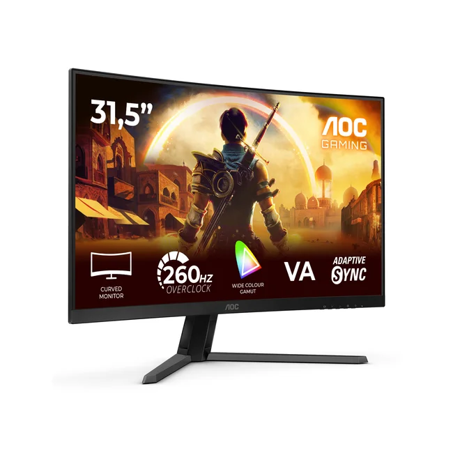 AOC G4 C32G42ZE monitor de computadora 80 cm (31.5") 1920 x 1080 Pixeles Full HD LED Negro, Rojo image 5