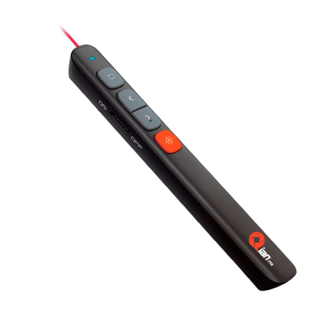 Qian QLP200 apuntador inalámbrico RF Negro image 2