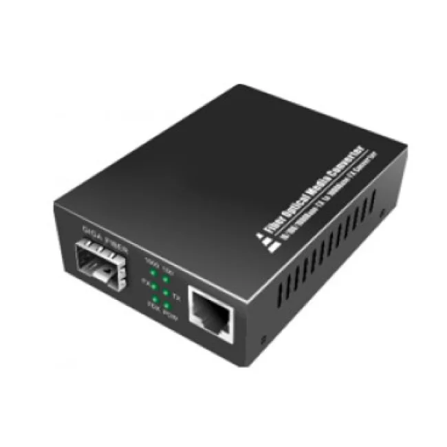 Enson ENS-MC100SFP convertidor de red 1000 Mbit/s 1550 nm Multimodo, Modo único Negro image 3