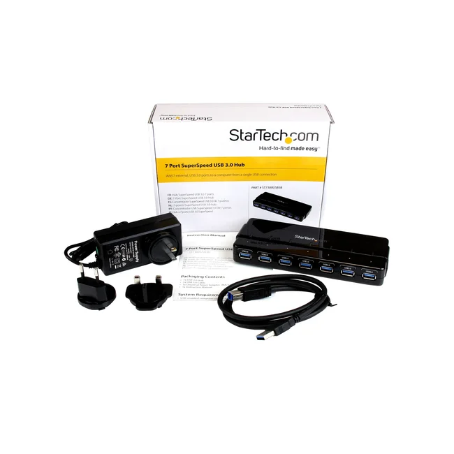 StarTech.com Concentrador USB 3.0 de 7 Puertos - 5Gbps - Hub de Escritorio image 9