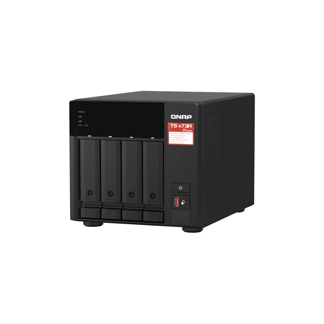 QNAP TS-473A NAS Tower Ryzen Embedded V1500B 8 GB DDR4 0 TB QNAP Turbo System Negro image 13