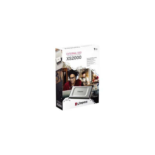 Kingston Technology XS2000 1 TB USB Tipo C 3.2 Gen 2 (3.1 Gen 2) Negro, Plata image 9