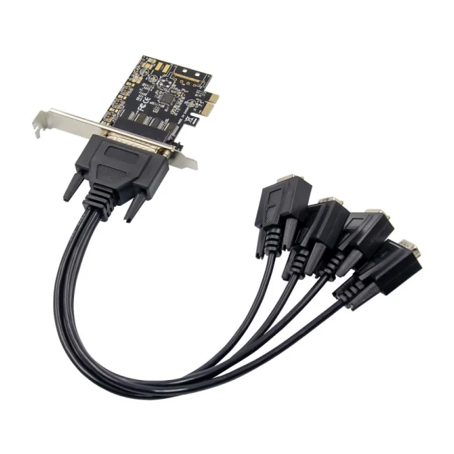 X-Media XM-PEX-4S tarjeta o adaptador de interfaz Interno RS-232