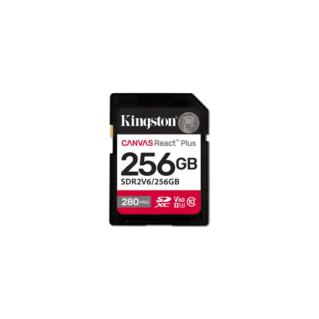 Kingston Technology Canvas React Plus 256 GB SDXC UHS-II Clase 10