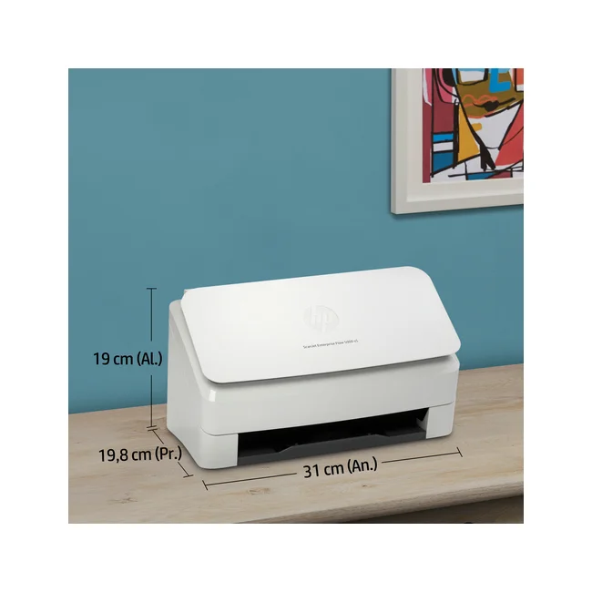 HP ScanJet Enterprise Flow 5000 s5 Escáner alimentado con hojas 600 x 600 DPI A4 Blanco image 5