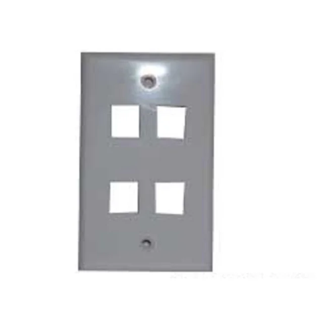 X-Case ACCREDFA04 placa de pared o cubierta de interruptor Gris