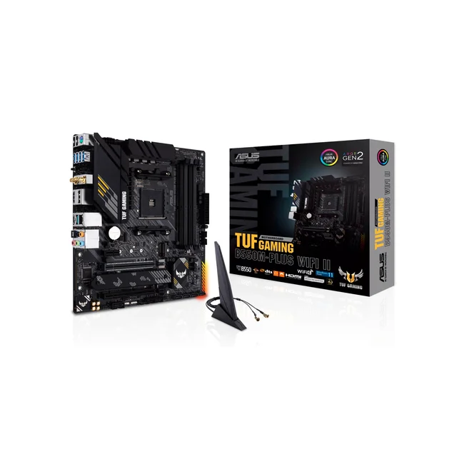 ASUS TUF GAMING B550M-PLUS WIFI II AMD B550 Enchufe AM4 Micro ATX image 2