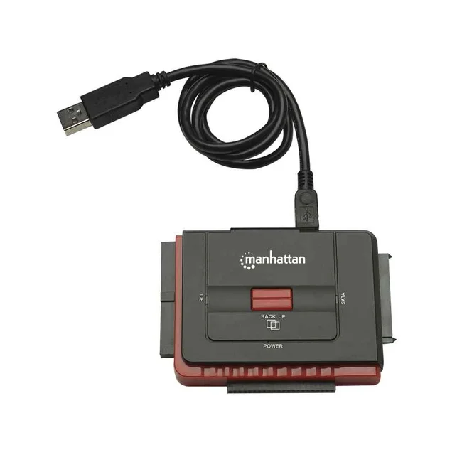 Manhattan Adaptador USB de Alta Velocidad 2.0 a SATA/ IDE image 4