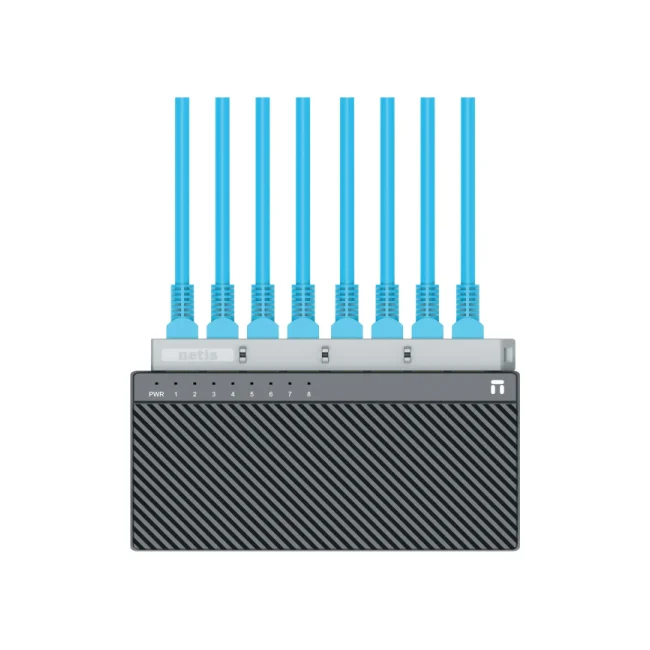 Netis System ST3108C dispositivo de redes No administrado Fast Ethernet (10/100) Negro image 6
