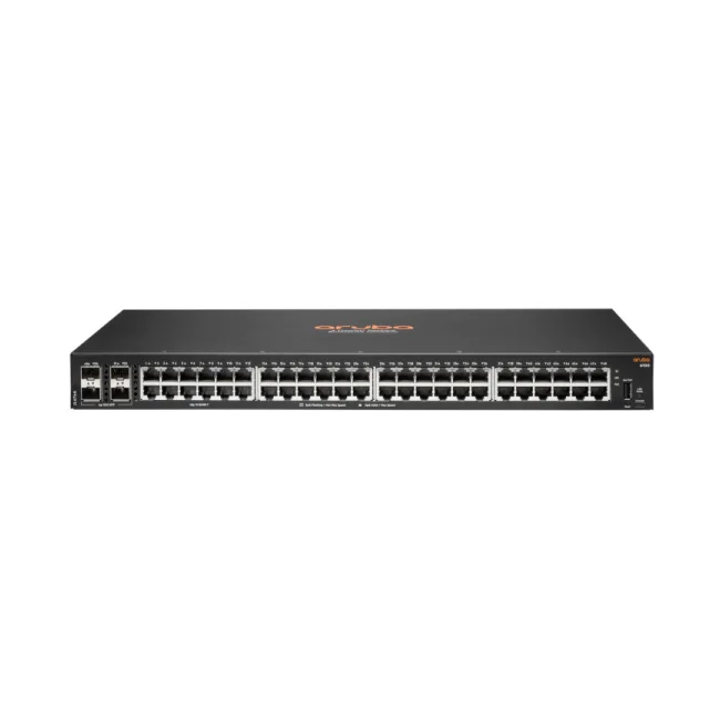 Aruba 6100 48G 4SFP+ Gestionado L3 Gigabit Ethernet (10/100/1000) 1U Negro image 3
