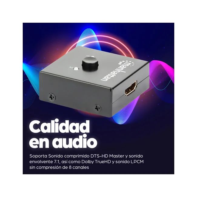 Manhattan 207850 conmutador de vídeo HDMI image 11