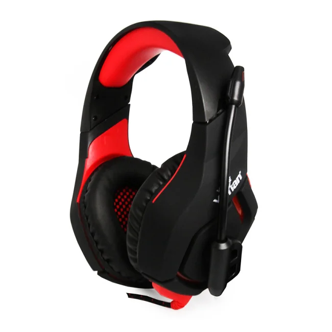 Yeyian YDW-33402 audífono y auriculare Auriculares Alámbrico Diadema Juego Negro, Rojo image 5