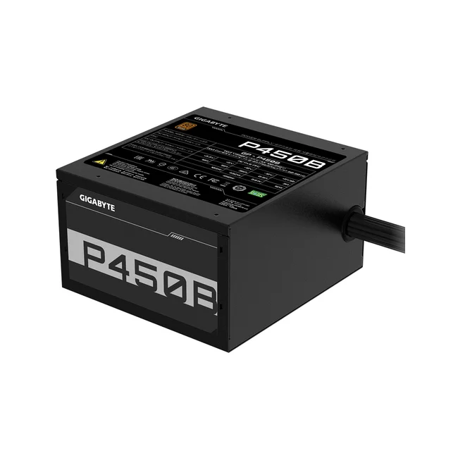 GIGABYTE P450B unidad de fuente de alimentación 450 W 20+4 pin ATX ATX Negro image 10