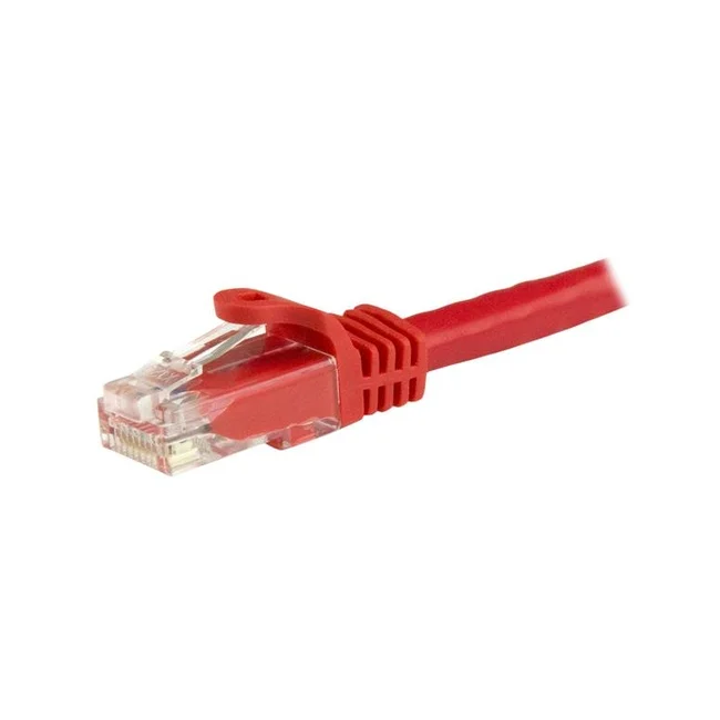 StarTech.com Cable de Red Gigabit Ethernet 15m UTP Patch Cat6 Cat 6 RJ45 Snagless Sin Enganches - Rojo image 6
