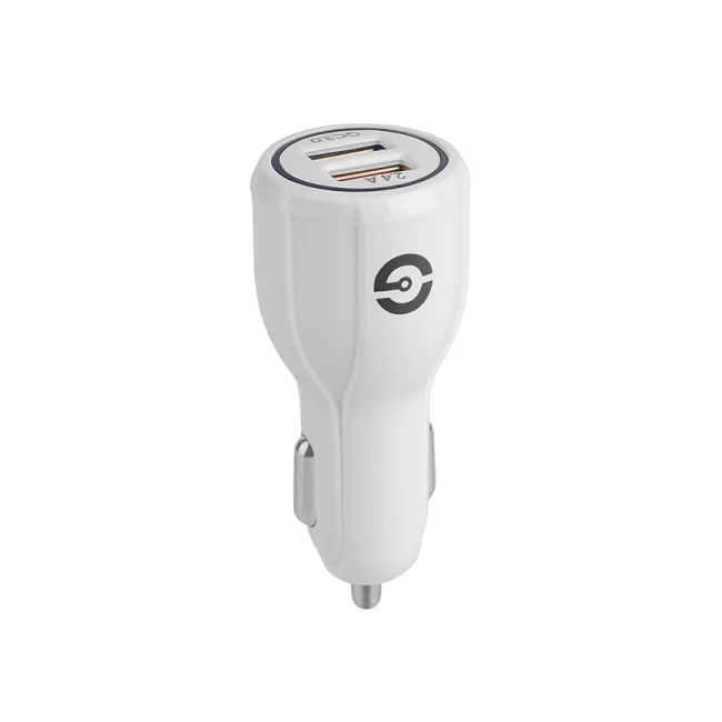 Getttech GCC-2U22-01 cargador de dispositivo móvil Universal Blanco USB Auto image 4