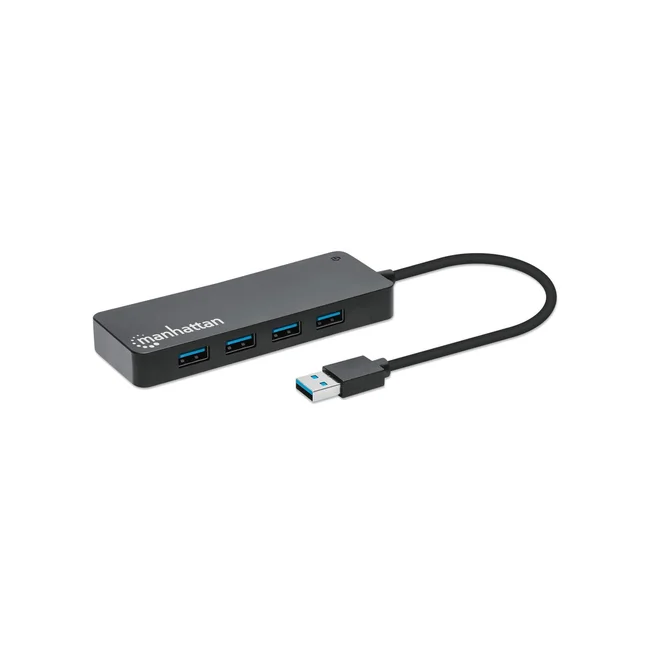 Manhattan Hub USB con 7 puertos USB-A 3.2 image 2