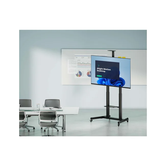 Manhattan 462709 soporte para TV 3.05 m (120") Negro image 6