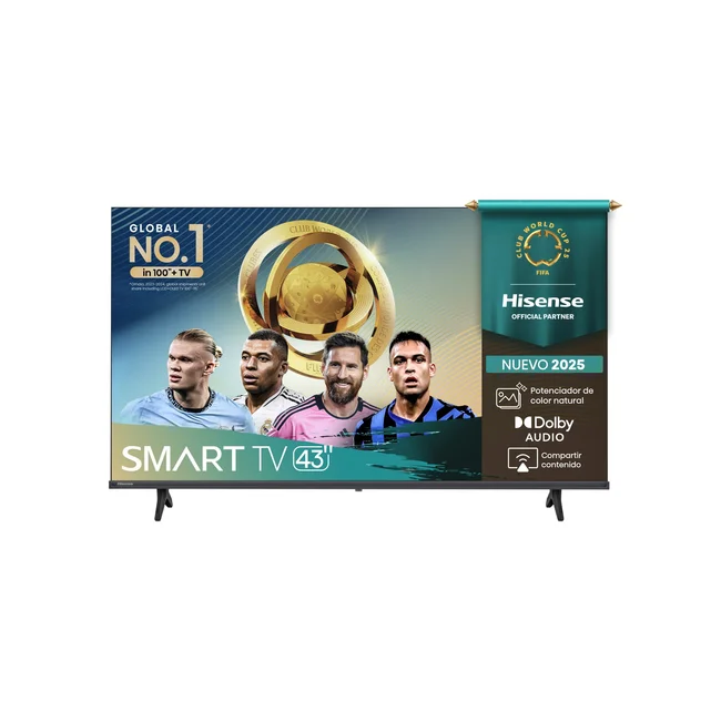 Hisense 43A4NV Televisor 109.2 cm (43") Full HD Smart TV Wifi Negro