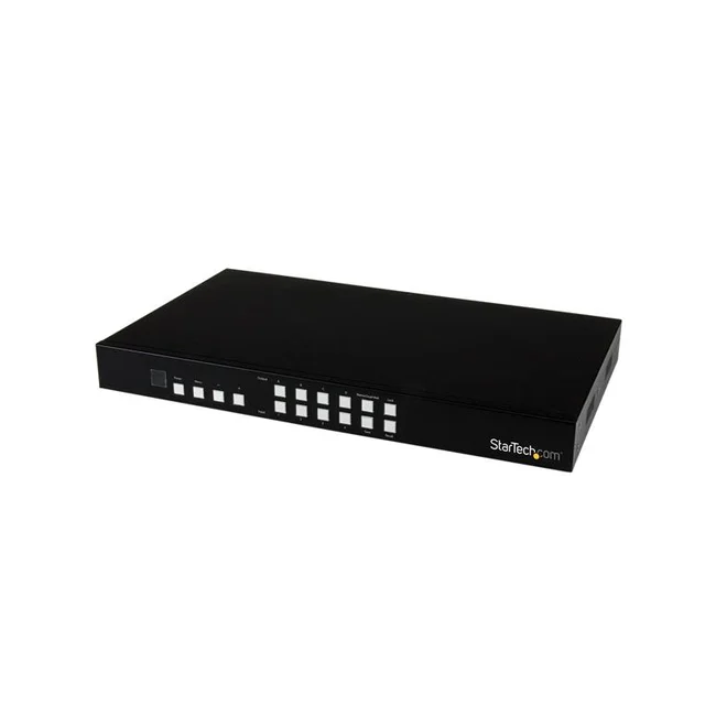 StarTech.com Switch Conmutador Matrix HDMI 4x4 con Multivisor Videowall o Imagen e Imagen PAP