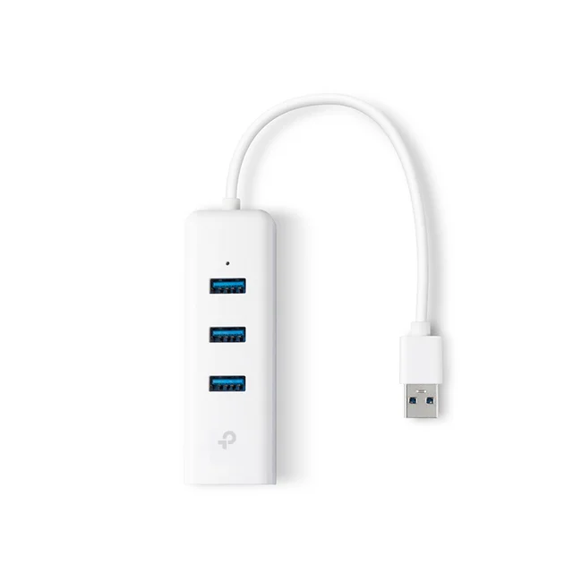 TP-Link UE330 base para laptop o replicador de puertos Alámbrico USB 3.2 Gen 1 (3.1 Gen 1) Type-A Blanco image 3