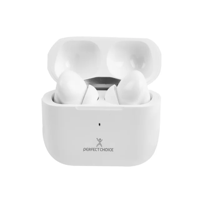 Perfect Choice PC-117193 audífono y auriculare Auriculares True Wireless Stereo (TWS) Intra auditivo Llamadas/Música/Deportes/Diario Bluetooth Blanco image 4
