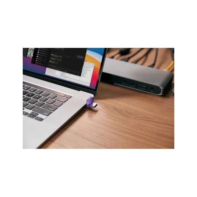 Kingston Technology DataTraveler microDuo 3C unidad flash USB 128 GB USB Type-A / USB Type-C 3.2 Gen 1 (3.1 Gen 1) Acero inoxidable, Púrpura image 11