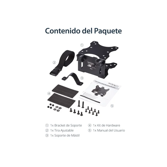 StarTech.com Soporte de Montaje VESA para Clientes Delgados - Gabinete VESA para Thin Clients - Soporte para Clientes Ligeros image 20
