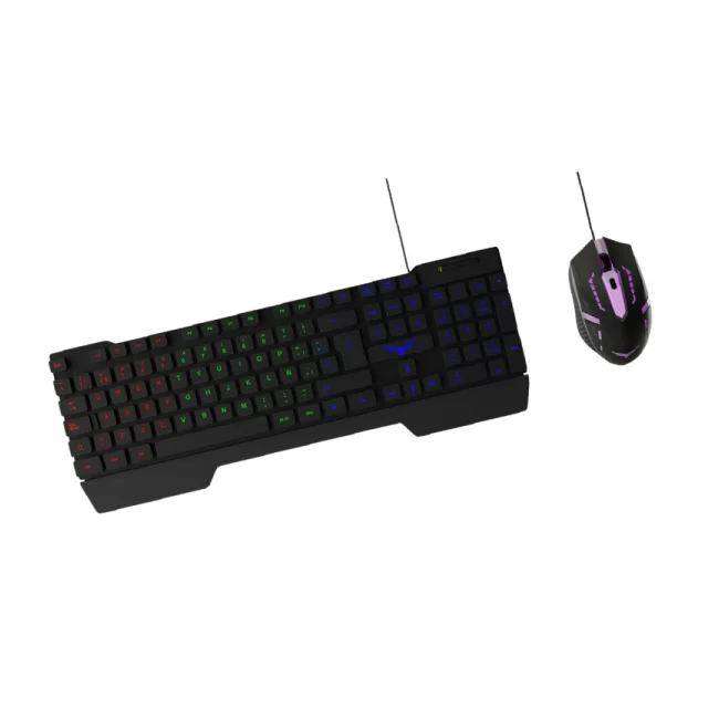 Naceb Technology NA-0951 teclado Ratón incluido USB QWERTY Inglés Negro image 3