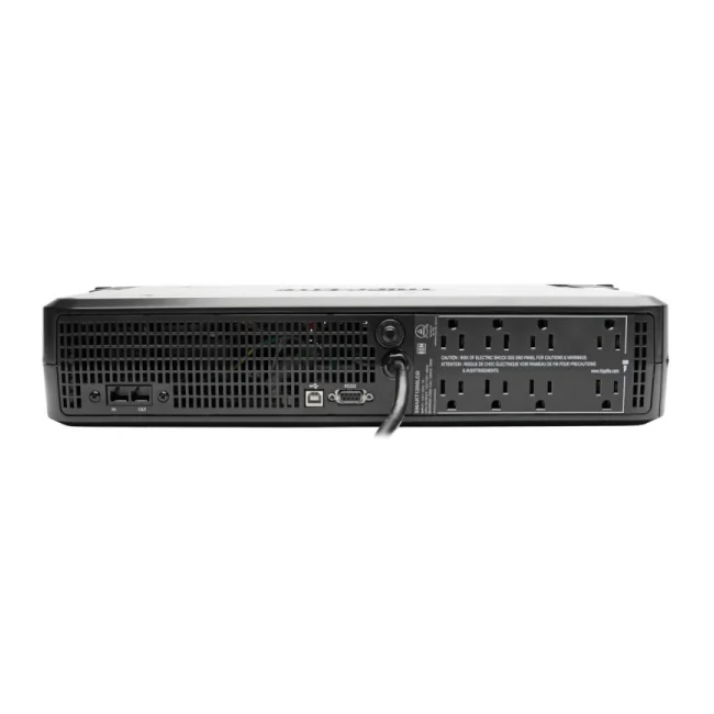 Tripp Lite SMART1200LCD UPS SmartPro LCD Interactivo de 120V 1200VA 700W, AVR, 2U para Rack/Torre, LCD, USB, Serial DB9, 8 Tomacorrientes image 8
