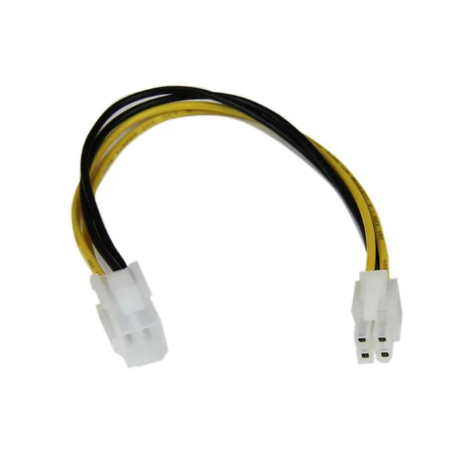 StarTech.com Cable 20cm ATX Extensión Macho a Hembra 4 Pines de Placa Madre Corriente Poder Interno P4 image 3